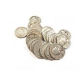 27 - QUARTERS WASHINGTON 1941-1962;