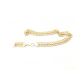 6.4g 14k yg broken bracelet;
