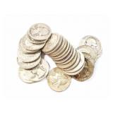 27 - QUARTERS WASHINGTON 1941-1964;