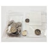 39 - DIMES MERCURY 1916-1945; 3 - HALF DIMES
