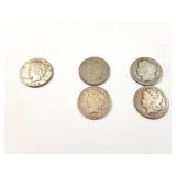 2 - DOLLARS MORGAN 1901 & 1903; 2 - DOLLARS PEACE