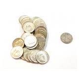 36 - HALF DOLLARS KENNEDY 1965-1969; HALF DOLLAR