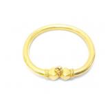approx 21.6g 18k yg large bangle bracelet with