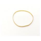 8.2g 21 yg bangle bracelet;