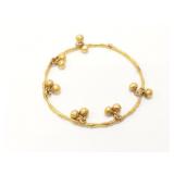 13.2g 21k yg bangle bracelet;