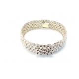 55.9g 18k wg bracelet;