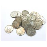 40 - HALF DOLLARS KENNEDY 1968;