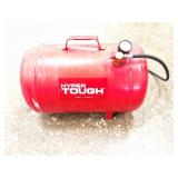 HYPER TOUGH 5 GALLON PORTABLE AIR TANK WITH GAUGE