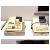SHARP ER- A330 WITH KEY AND CASIO PCR- 360 NO