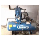 QUINCY AIR COMPRESSOR- LARGE - MODEL#-