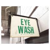 EYE WASH STATION TWO SIDED SIGN- APPROXIMATELY