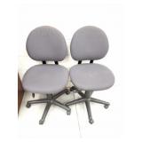 2-ROLLING  OFFICE - DEER BLIND CHAIRS
