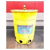 SAFE- T- CAN- OILY WASTE CAN-