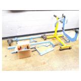 EGINE ROLLING STAND AND ALL CONTENTS