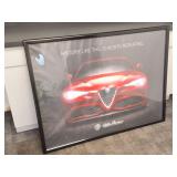 ALFA ROMEO- WALL ART- APPROXIMATELY 5 FOOT WIDE