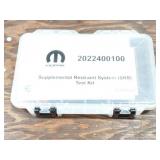 MOPAR- SUPPLEMENTAL RESTRAINT SYSTEM SRS TEST