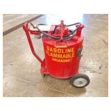 TEMPCO TANKER- 30 GALLON-MODEL FM 3000- ROLLING