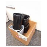GARBAGE CAN LOT- CONTENTS OF BOX