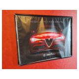 ALPHA ROMEO- WALL ART- NO GLASS- APPROXIMATELY 5