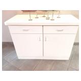 NICE WHITE CABINET- NO CONTENTS