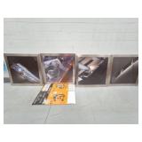 4- CADDILAC SHOW ROOM SIGNS- APPROXIMATELY 4 FOOT