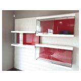 3- GLASS FRONT DISPLAY CABINETS
