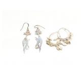 EAR RING, STERLING SILVER, 11G