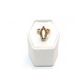 RING, 10K GOLD, 1.7G