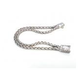 BRACELET, STERLING SILVER, 44.1G