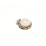 PENDANT, STERLING SILVER, 6G
