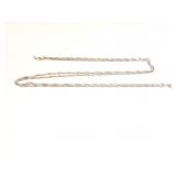 NECKLACE, STERLING SILVER, 19.7G