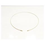 NECKLACE, 14K GOLD, 3.4G