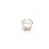 RING, STERLING SILVER, 6.5G