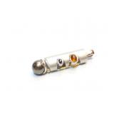 PENDANT, 18K GOLD, W. PEARL 14MM, 29.3G
