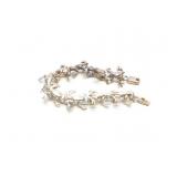 BRACELET, STERLING SILVER,31.8G