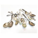 LOT, SILVER SPOONS, 285G