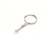LORGNETTE, 14K GOLD, PLATINUM, ONYX GOLD, 22G