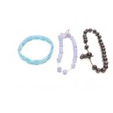 BRACELETS, 3, STONE