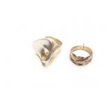 RINGS STERLING SILVER 18G