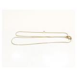 NECKLACE, 14K GOLD, 1.6G
