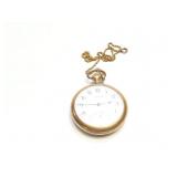 POCKET WATCH, WATTHAM- GOLD FILLED