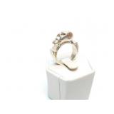 RING, STERLING SILVER, 16G