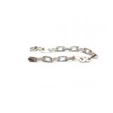 BRACELET, 14K GOLD, STAINLESS, 20G