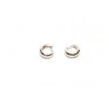 EAR RINGS, STERLING SILVER, 3G