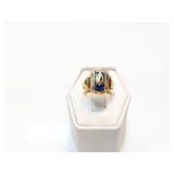 RING, CLASS 10K GOLD, 4.6G