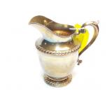 LOT SILVER PITCHER, 20 OZ.