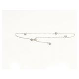ANKLET WHITE GOLD 14K 2.4G