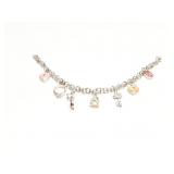 BRACELET, STERLING SILVER, 25.2G