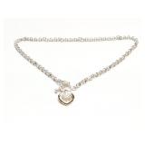 NECKLACE, STERLING SILVER, 29.9G