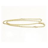 NECKLACE, 14K GOLD, 7.9G